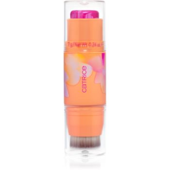 Catrice SEEKING FLOWERS blush cu efect iluminator stick - imagine 2